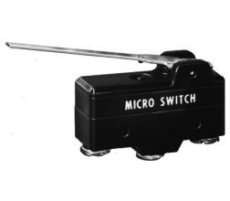 Honeywell BZ-2RW824-A2 Large Basic Switch - SPDT, 15A, 250V w/Straight Lever Actuator & Screw Termination