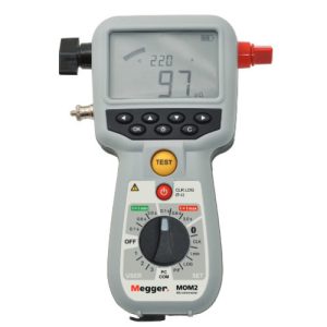Megger BD-59092 MOM2 Micro-Ohmmeter - 220A/1000 mOhm w/Bluetooth PC Communication & Kelvin Clamps