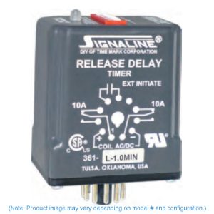 Time Mark Corp. Model 361 Release Delay Relay - DPDT, 0.1S-1M w/Digital Adjustment