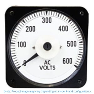 Ram Meter Inc. MCS 4.5" Metal Case Switchboard Style Panel Meters (for AC Voltage inputs)