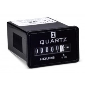 Trumeter 722-0002 Elapsed Time Meter - 6-Digit, 90-264 ACV, Non-Resettable, Hours