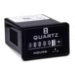 Trumeter 732-0002 Elapsed Time Meter - 6-Digit, 10-80 DCV, Non-Resettable, Hours