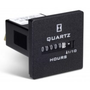 Trumeter 732-0030 Elapsed Time Meter - 6-Digit, 10-80 DCV, Non-Resettable, Hours