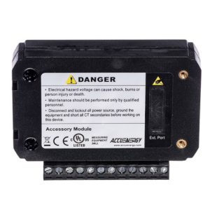 Accuenergy AXM-IO2-1A I/O Option Module - 4 Digital Inputs, 2 Digital Outputs & 2 Analog Outputs - 4-20 DCmA (Logic Address 1)