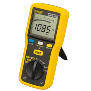 AEMC Instruments 2126.53 - 6527 Digital/Analog Megohmmeter - 250/500/1000V, 4GOhm