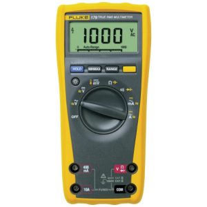 Fluke Electronics FLUKE-179 Digital Multimeter - 1000 AC/DCV, 10 AC/DCA True-RMS, Diode, Cap, Res, Cont, Res, Freq & Temp