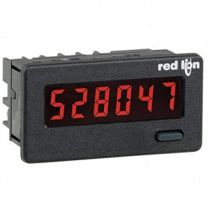 Red Lion Controls CUB4L020 6-Digit Digital Counter w/Red Backlit LED Display