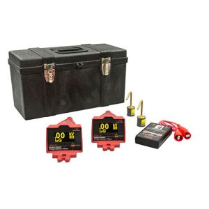 HD Electric DDVIP-138/K01 Double Vision® Dual Display Wireless Voltage Indicating Phaser KIT01 - 100V-138kV w/Proof Tester